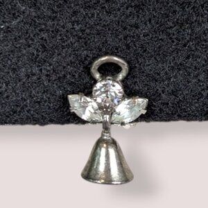 (2/$20) Vintage Aminco Rhinestone Angel Pin